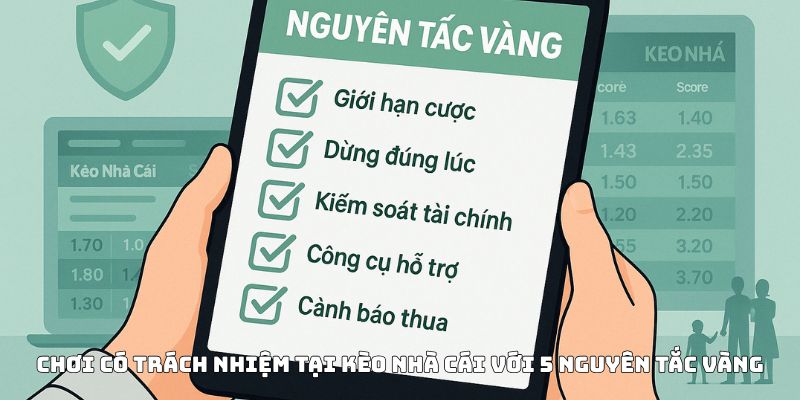 Chơi có trách nhiệm tại Kèo Nhà Cái với 5 nguyên tắc vàng