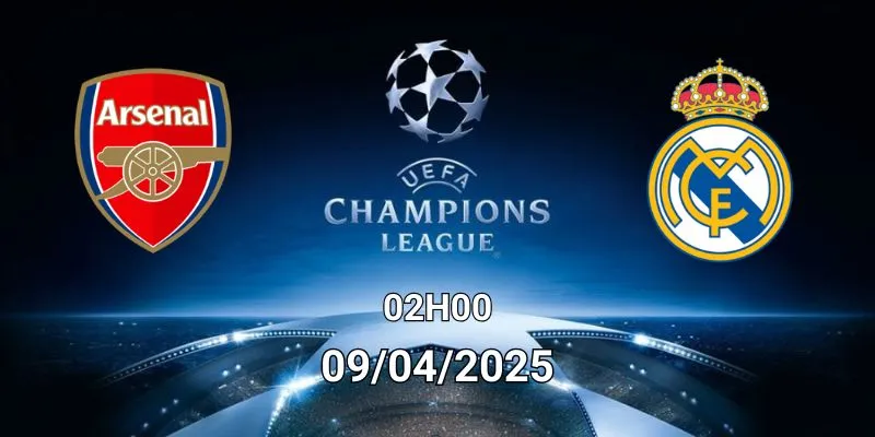 nhận định bóng đá arsenal vs Real madrid ngày 9/4