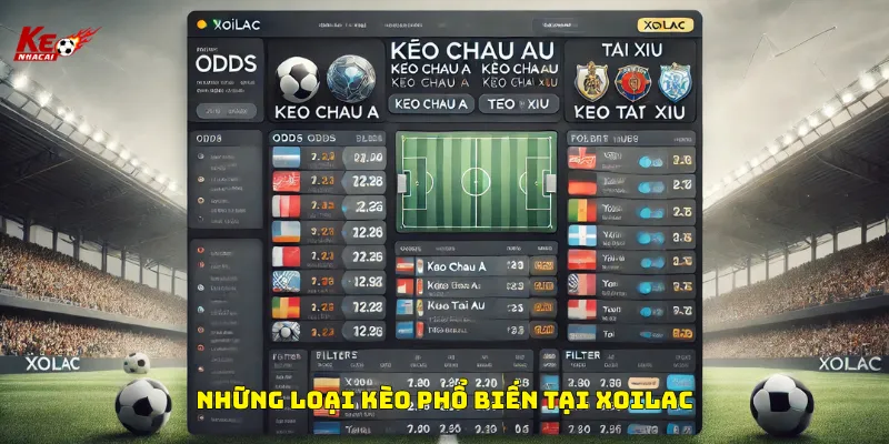 Những loại kèo phổ biến tại XOILAC