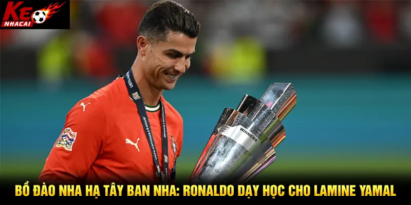 Bồ Đào Nha hạ Tây Ban Nha: Ronaldo dạy học cho Lamine Yamal