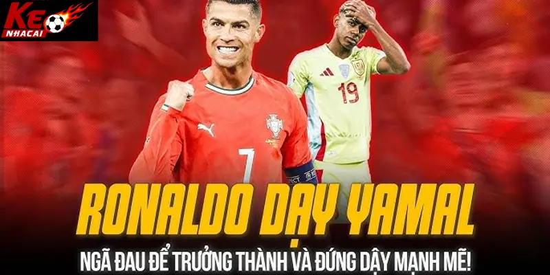 Ronaldo dạy Yamal bài học, giúp Bồ Đào Nha vô địch Nations