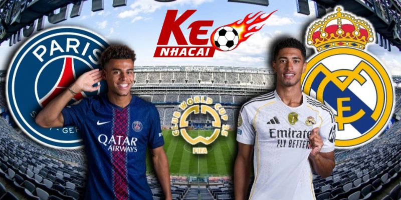 PSG đấu với Real Madrid