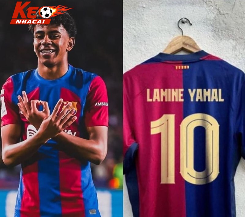 Lamine Yamal là thế hệ mới của chiếc áo số 10 của Barcelona